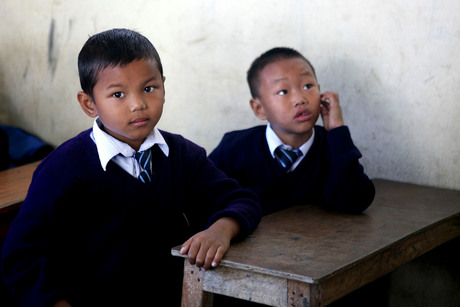 Kinderen uit Nepal