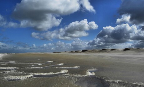 Luchten aan de Noordzee
