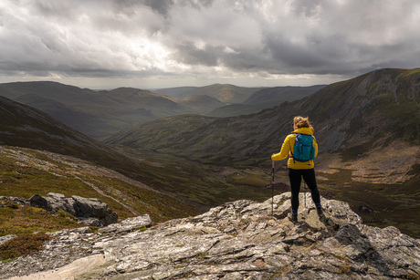 Uitzicht over The Cairngorms