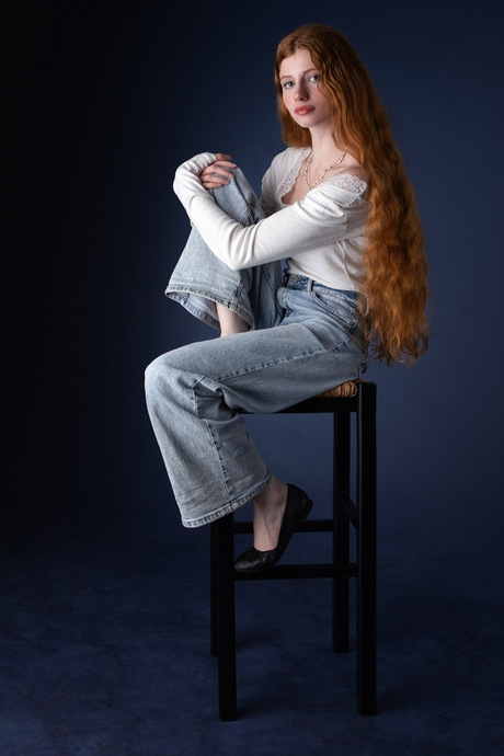 Nadja With Jeans