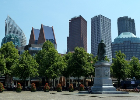 Wolkenkrabbers in Den Haag