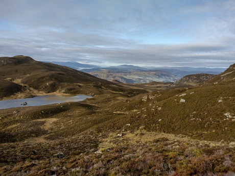 Ben Y Vrackie -Pitlochrie NW view