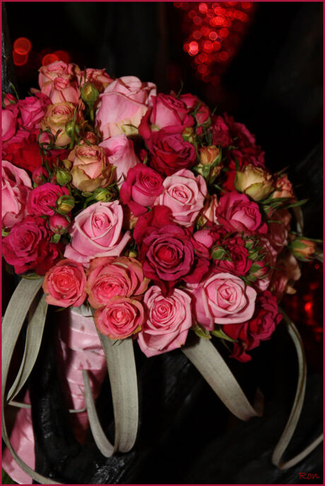 Bruidsboeket Rozen