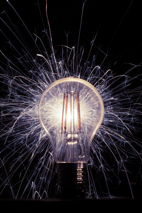 creatieve uitspatting