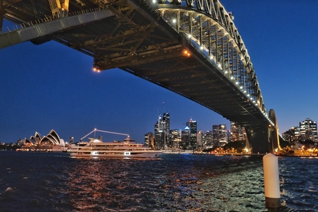 Zonsondergang in Sydney