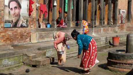 Enige bejaardenhuis in Nepal