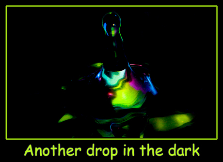 Another drop in the dark