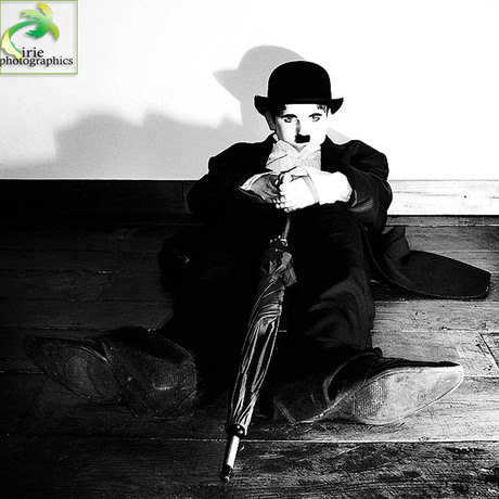 charlie chaplin (kindje van 9 jaar)