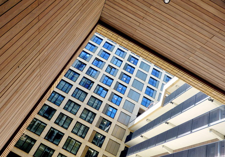 Studentenwooncomplex Utrecht.