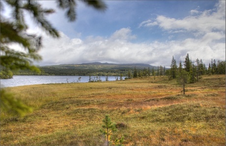 HDR foto landschap Noorwegen