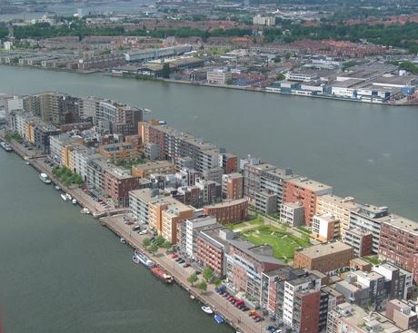 Javaeiland vanuit de lucht