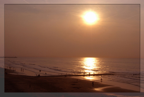 Sunset in Scheveningen