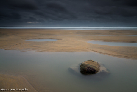 Sandy mouth beach Cornwall