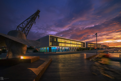 Valencia Harbor Sunrise