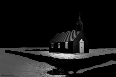 Kerkje in IJsland