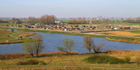 uitzicht over tuinvereniging seghwaert