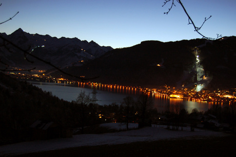 Zell am See by night ...
