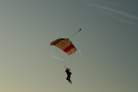 parachutist