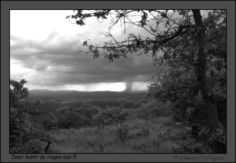 Regen op komst in Toscane