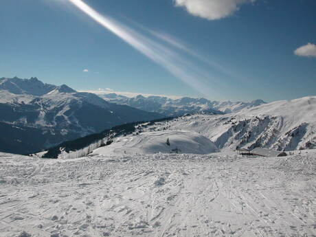 Sneeuw uitzicht