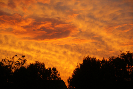 gewoon de zonsondergang