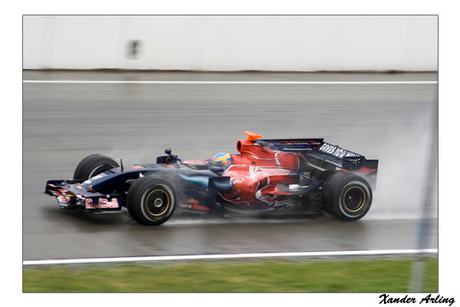 Bourdais in de regen