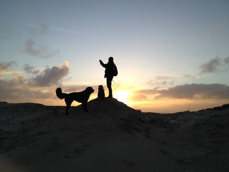 Wandelende duinen in Schoorl