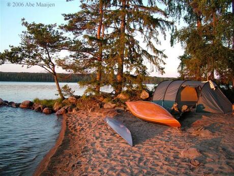 Ons kamp in Zweden