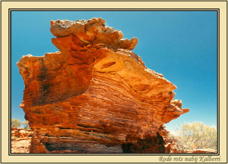 Rode Rots nabij Kalberri