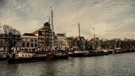 Dordrecht Wolwevershaven historische binnenhaven
