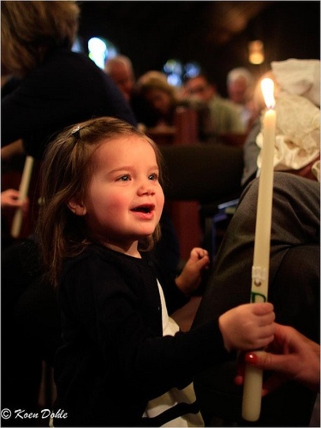 Candle in the Church