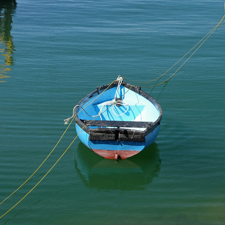 Eenzaam bootje