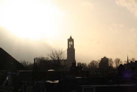 Skyline vanaf Poortstraat