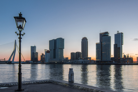 Rustige ochtend Rotterdam