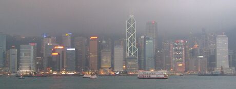 Hongkong by night