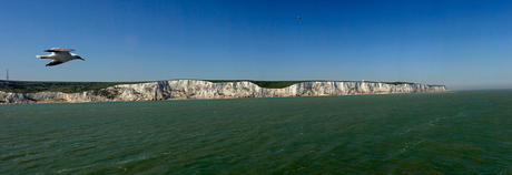 Kust bij Dover - Panorama