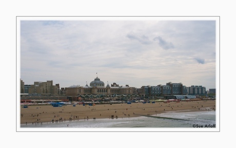 Strand bij Scheveningen