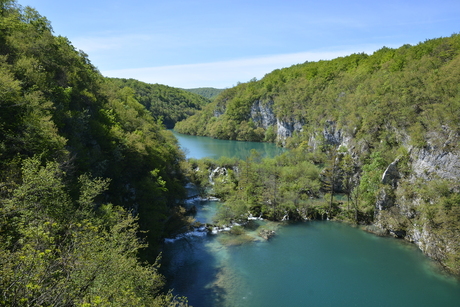 Plitvice watervallen Kroatië