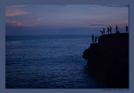 Fishing at dawn