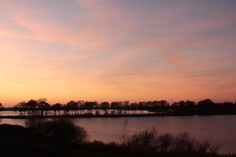 Zonsondergang Brabant