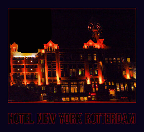 Hotel New York by night