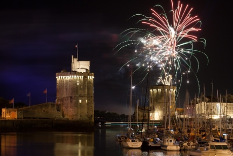 Vuurwerk 14 juli La Rochelle