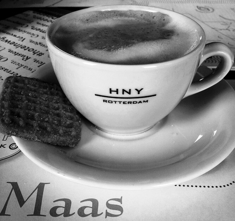 Cappuccino in hotel NY