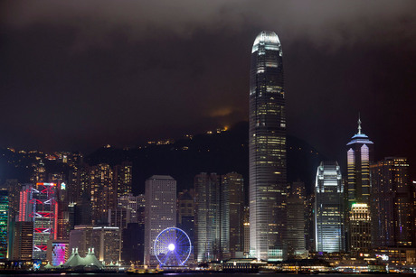 Hong Kong Skyline Night