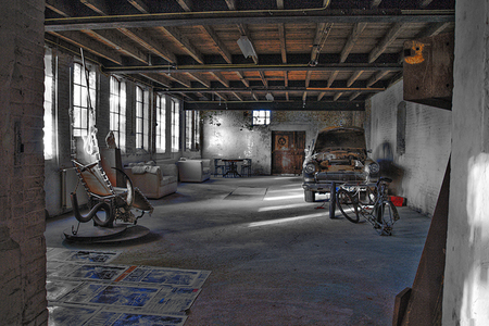 hdr - weer een nieuwe poging met hdr - foto door champa op 27-10-2008 - deze foto bevat: urban, fabriek, urbex, hrd, champa