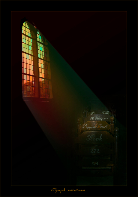 Chapel window ..............