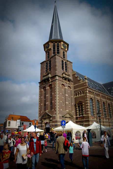 Kerkplein Hoorn Speeldag NL
