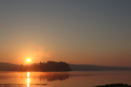 Zonsopkomst Lake of Two Rivers