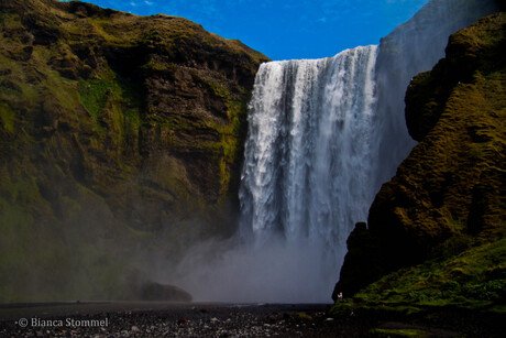 Skógafoss, Ijsland