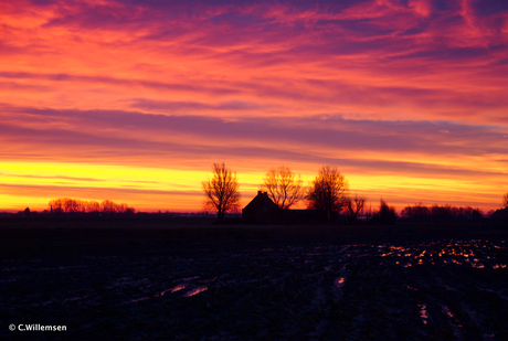 Zonsopkomst Abbenbroek